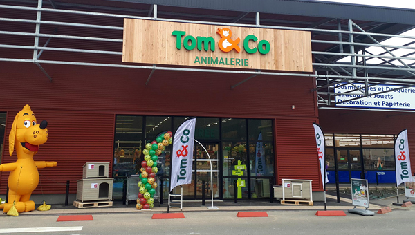 Бельгийская сеть зоомагазинов Tom & Co открыла новый зоомагазин в Бельгии