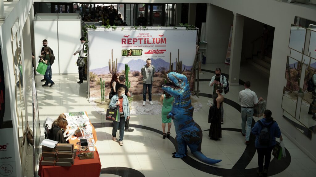 В Москве состоялась выставка «Рептилиум» для террариумистов