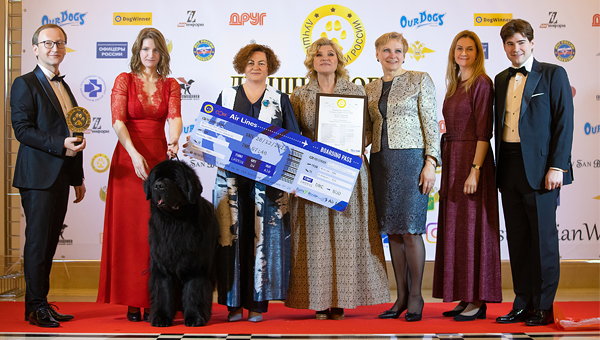 Церемония «Лучшие собаки России» пройдёт в Москве