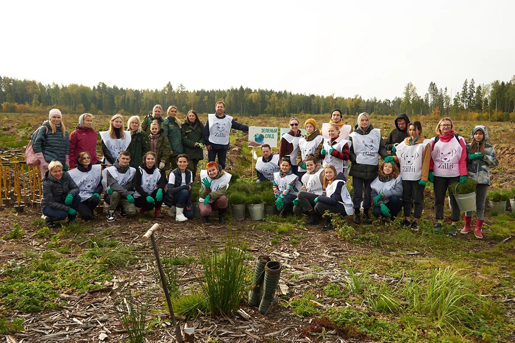 ZILLII и фонд «Посади лес» дали начало новой сосновой роще
