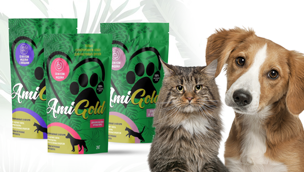 «Амиго» выпустил гипоаллергенные корма для собак и кошек