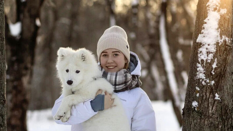 Умную поилку для собак с Face ID разработала россиянка